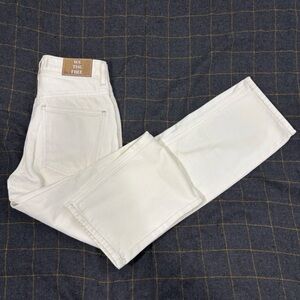 We The Free Men's Cream Straight Jeans